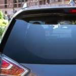 car's rear windshield