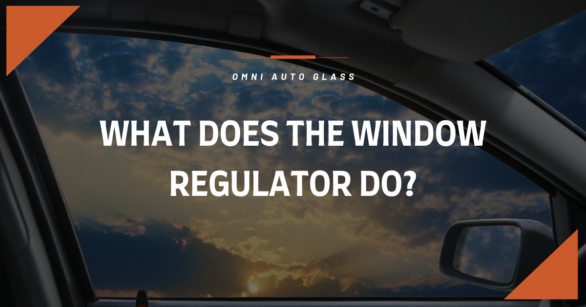 What Does the Window Regulator Do graphic