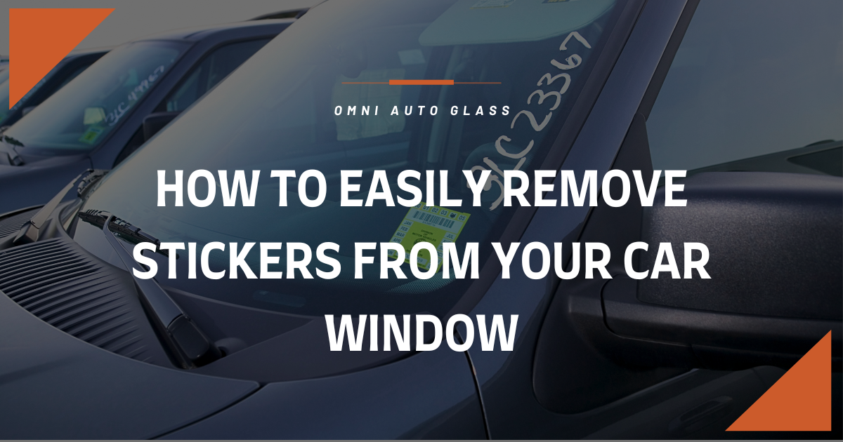 How to Easily Remove Stickers From Your Car Window graphics