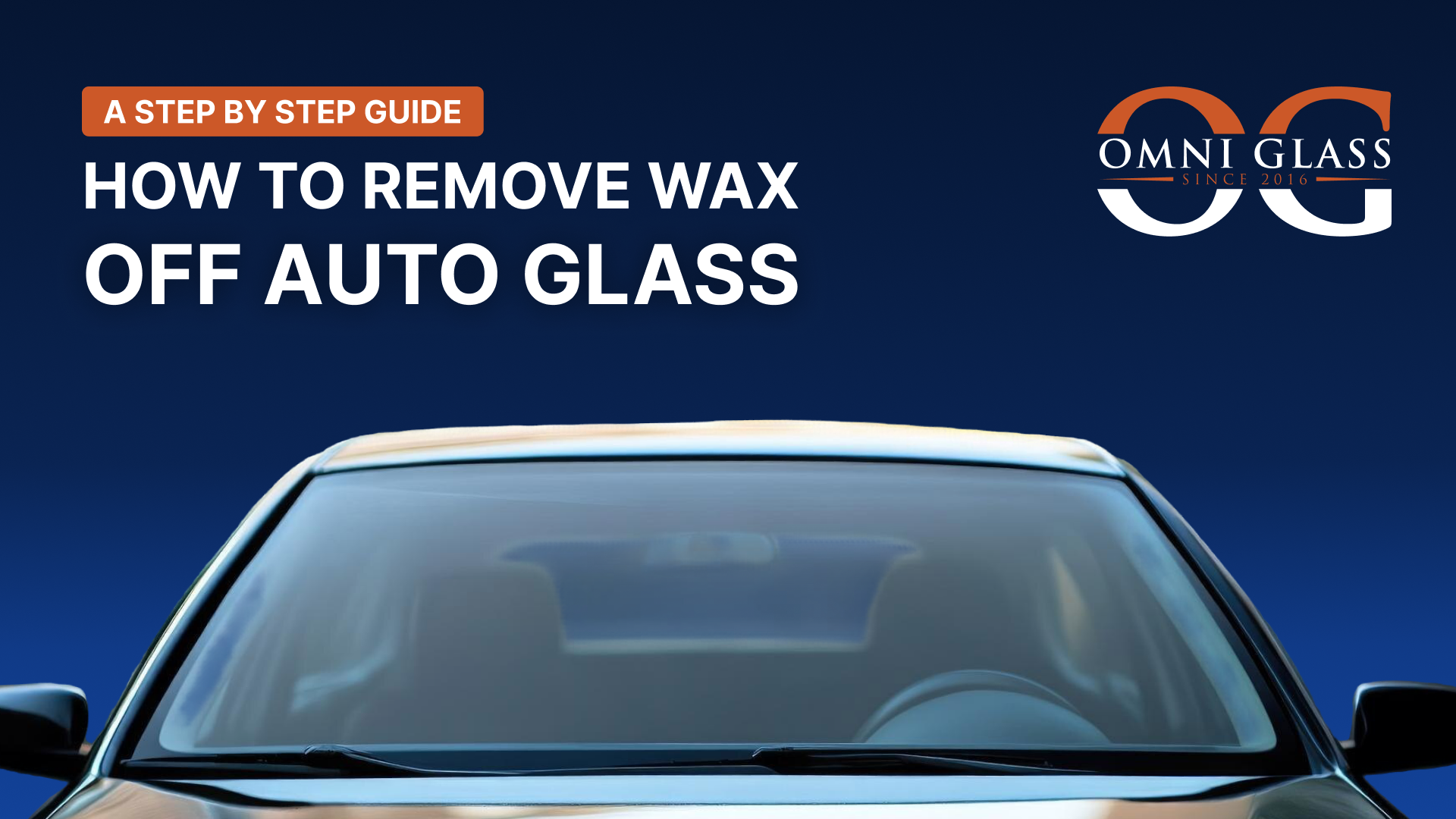 How To Remove Wax Off Auto Glass graphic