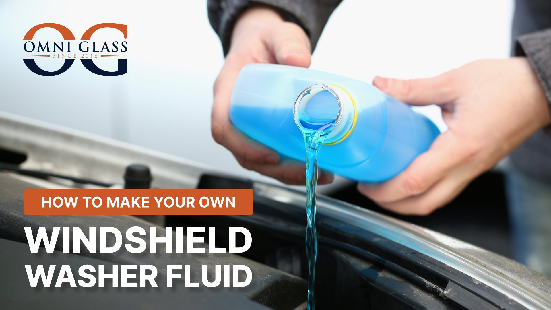 How To Make Your Own Windshield Washer Fluid graphic